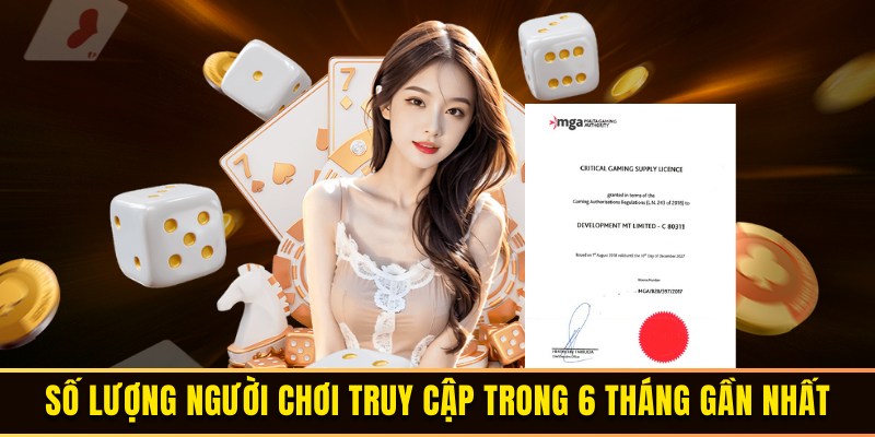 Tổng hợp số lượng người chơi từ tháng 6 đến nay